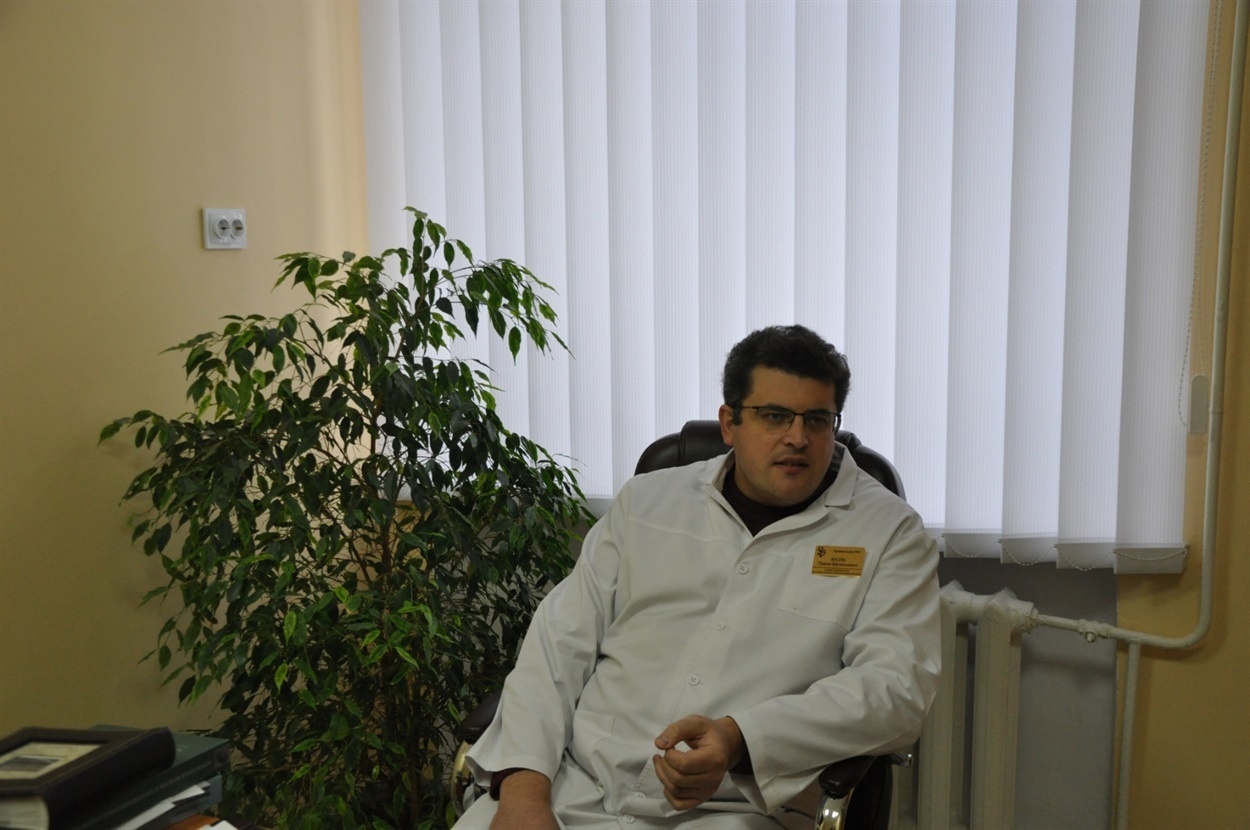 Головний лікар Кременецької районної лікарні Павло Кісіль