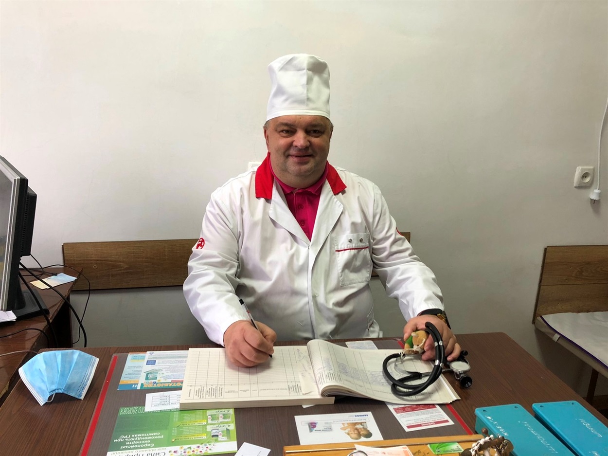 Педіатр Кременецької районної лікарні Сергій Бакуліч